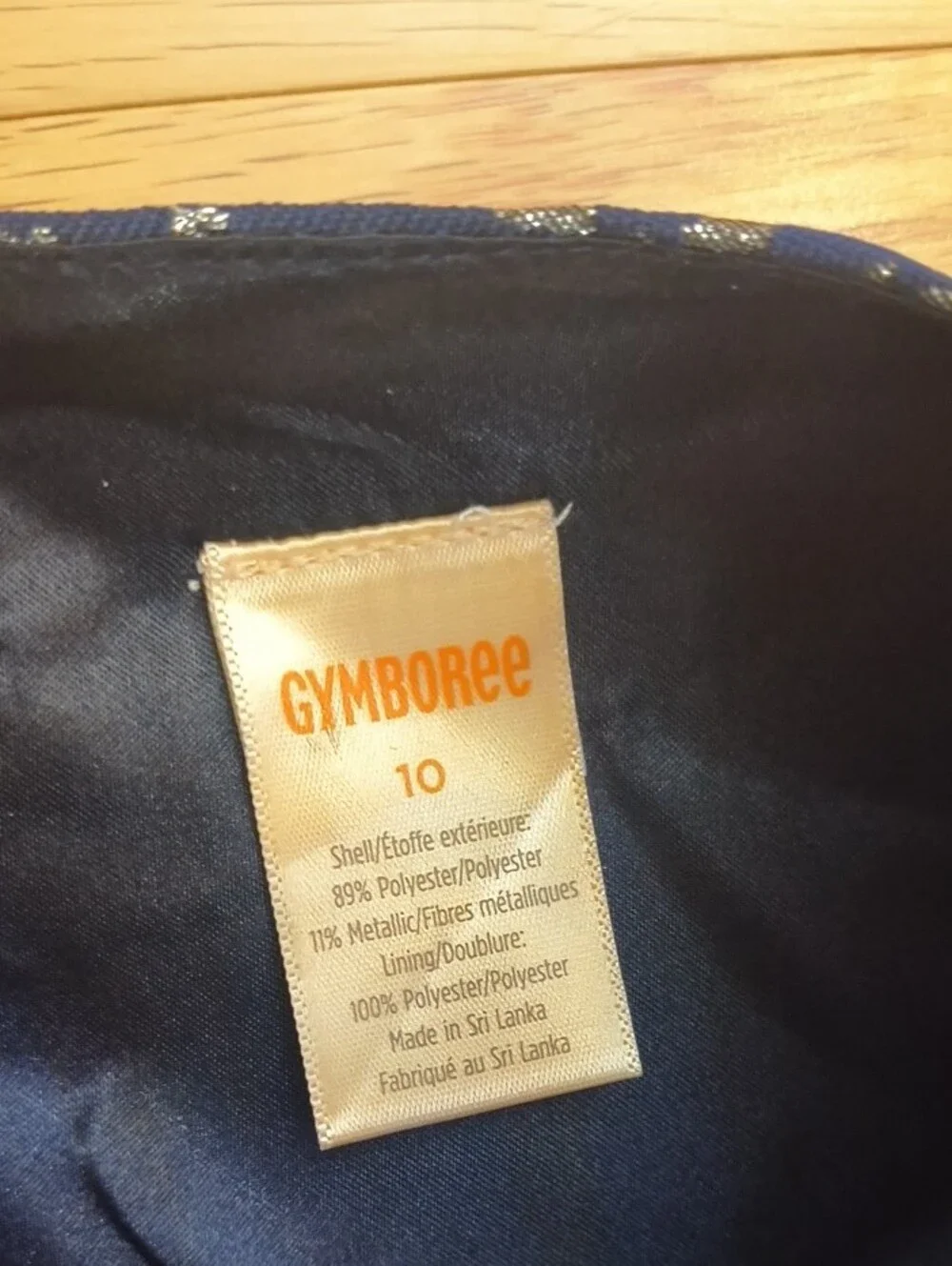 Gymboree Sleeveless Navy & Silver Snowflake Holiday Dress Size 10 NWOT